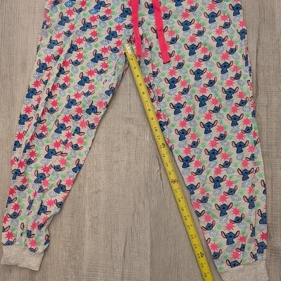 Disney Women Gray Overprint Pajama Joggers Size XL - Picture 3 of 4